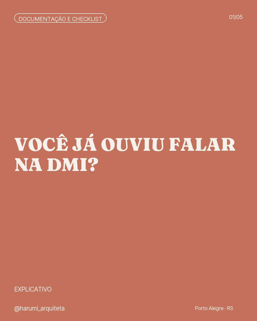 Capa: Você já ouviu falar na DMI?