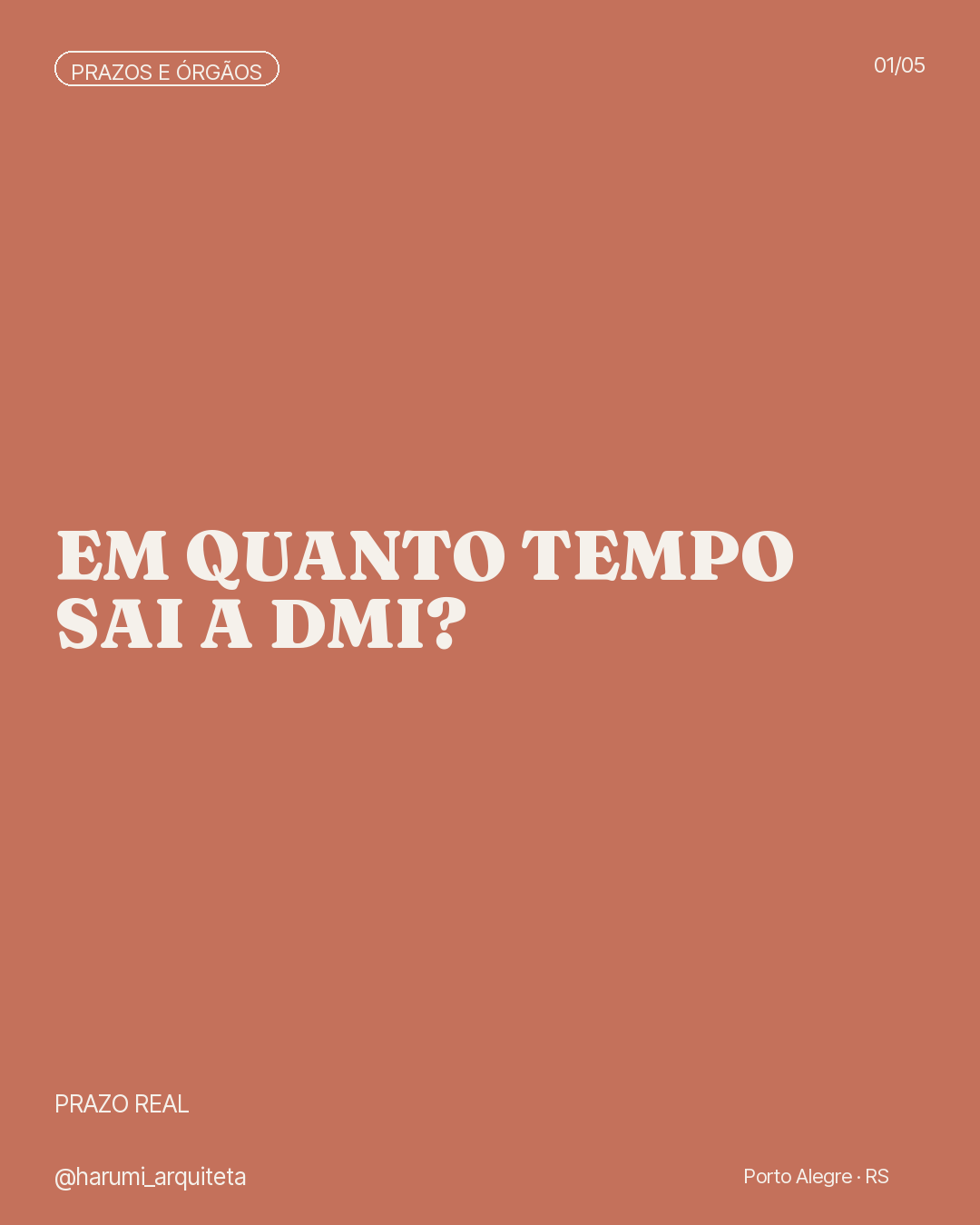 Capa: Em quanto tempo sai a DMI?