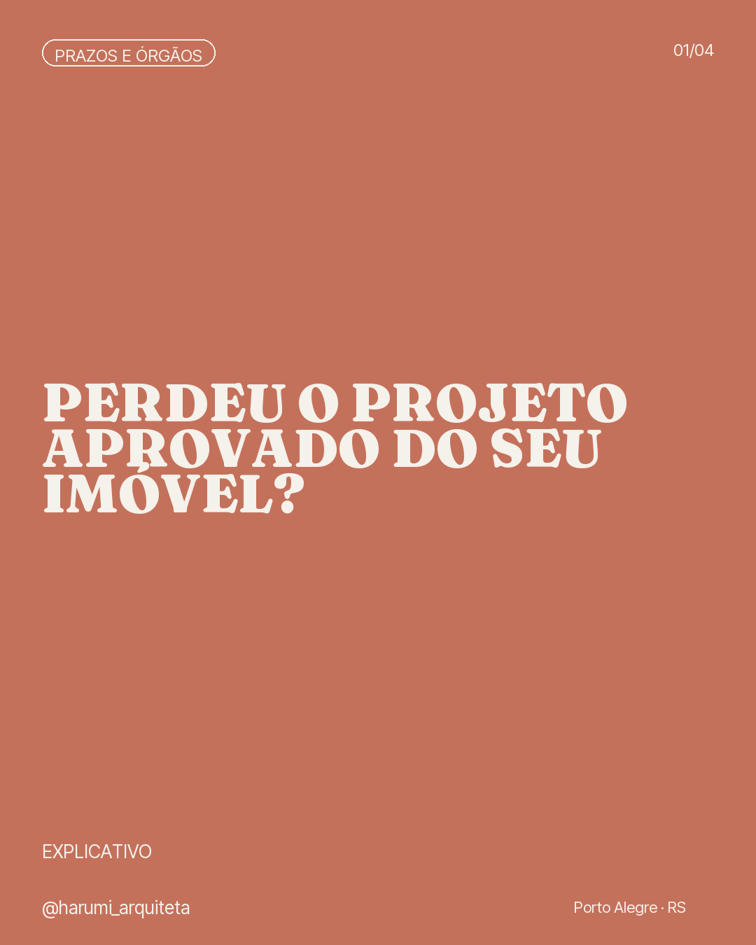 Capa: Perdeu o projeto aprovado do seu imóvel?