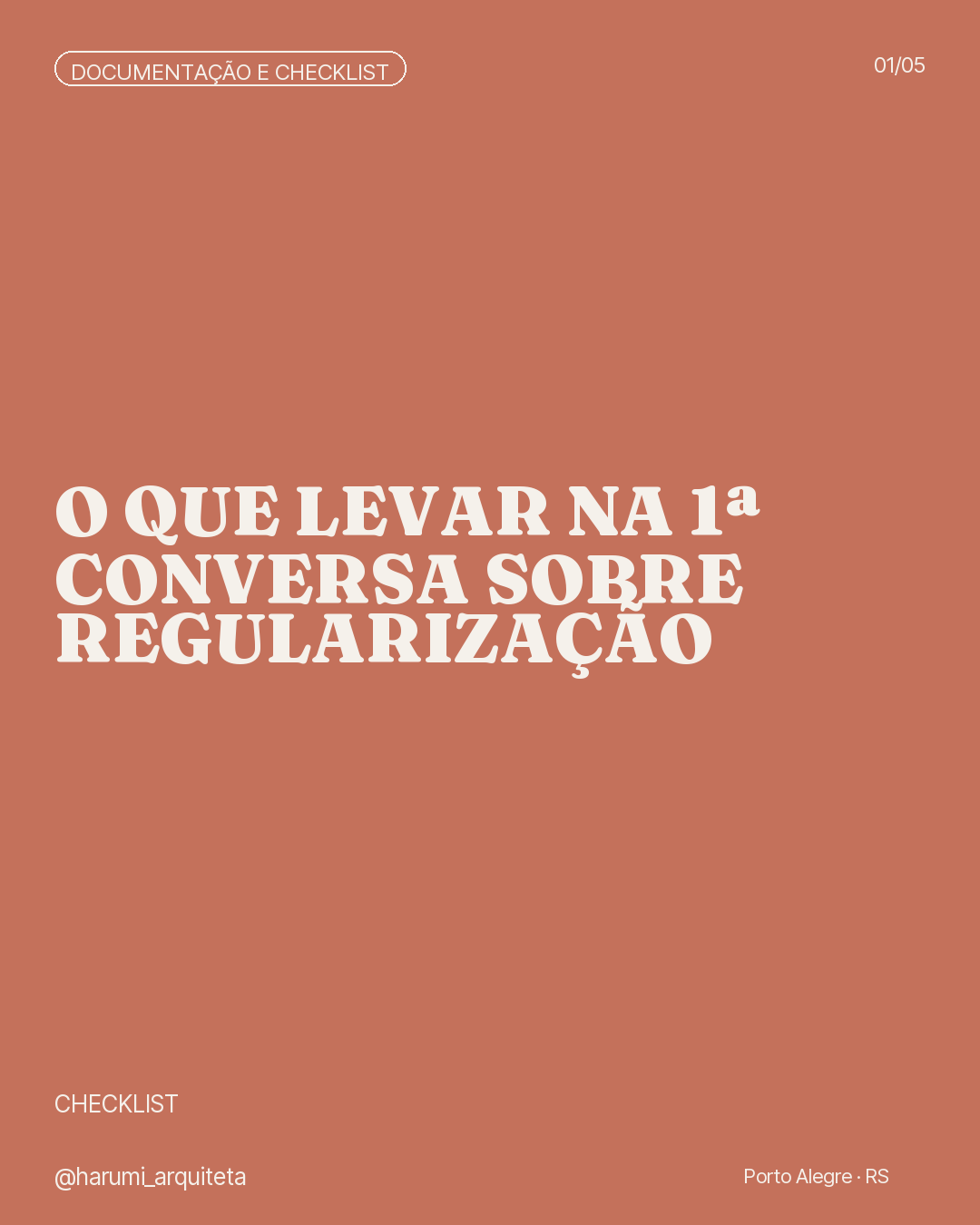 Capa: O que levar na 1ª conversa sobre regularização