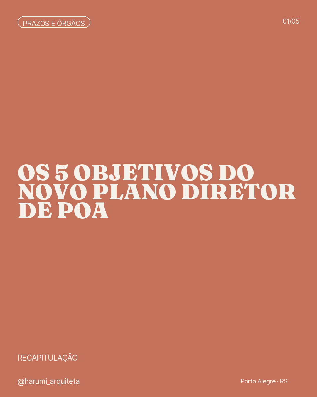 Capa: Os 5 objetivos do novo Plano Diretor de POA